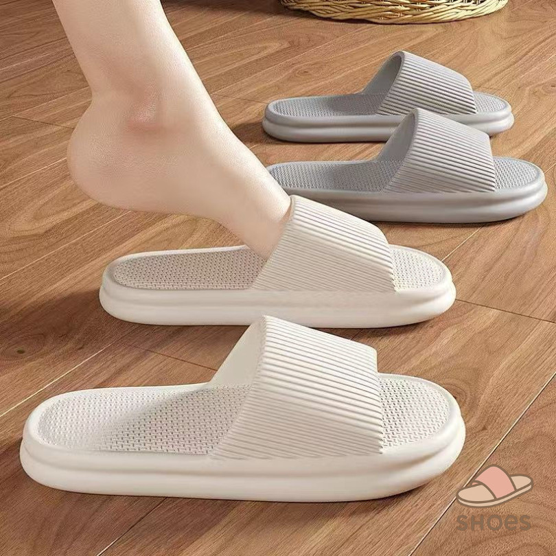 ZB1 HOME รองเท้าแตะ รองเท้าพื้นนิ่ม สีพื้น แฟชั่นฟดูร้อน สำหรับผู้ชาย และผู้หญิง BB013