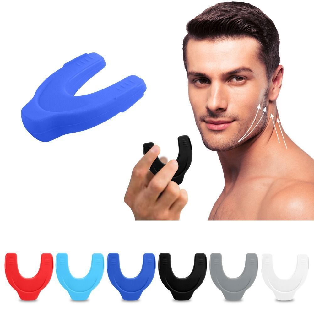 Jawline Exerciser Jaw Exerciser Tool Jaw Trainer Silicone Neck Toning Equipment Jawline ShaperColorf