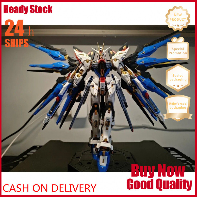 Long Dragon 7701MGEX Strike Freedom 1/100 Assembly Model ของเล่นดัดแปลง