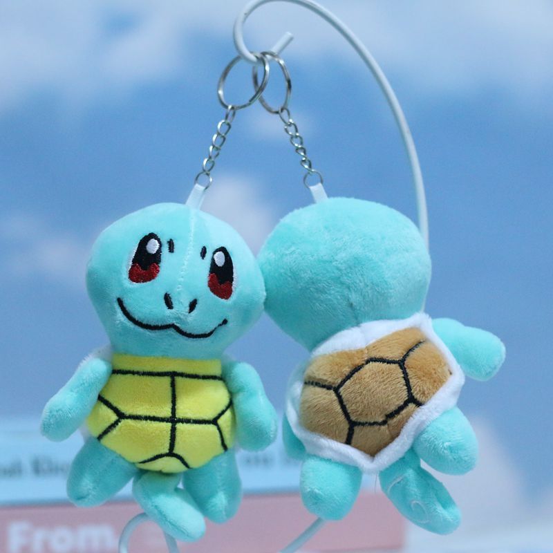 Premium In-Stock#Cute Genie Turtle Little Turtle Plush Toy Cartoon Doll Bag Pendant Keychain Doll1DA