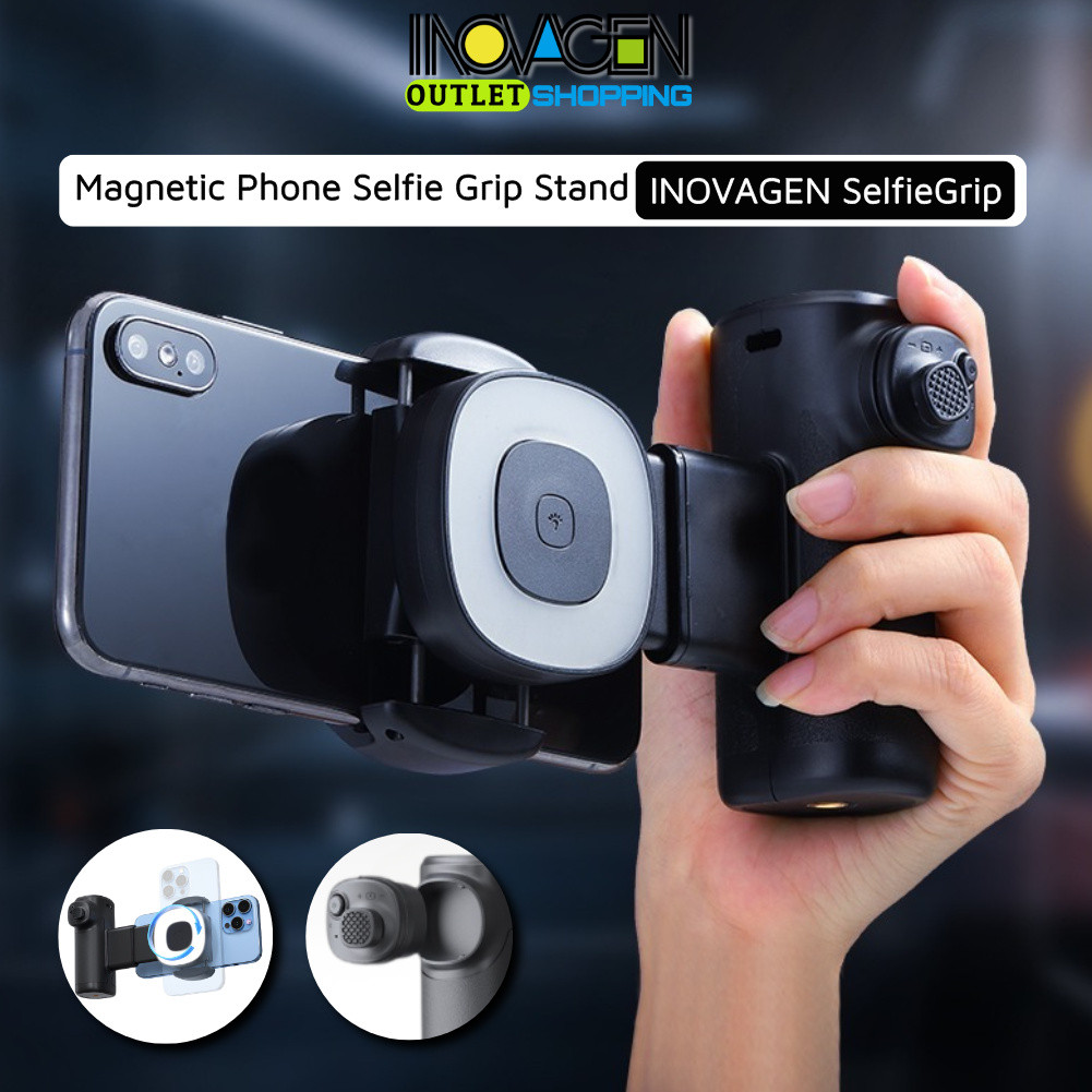 ไอโนวาเจน โคลงกล้องโทรศัพท์,จับเซลฟี่โทรศัพท์ระเหยพร้อมไฟเติม,ซูมกล้อง,รีโมทบลูทูธและสวิทช์กล้องโทรศัพท์เซลฟีจับ,1/4 "สกรูตัวเลือก