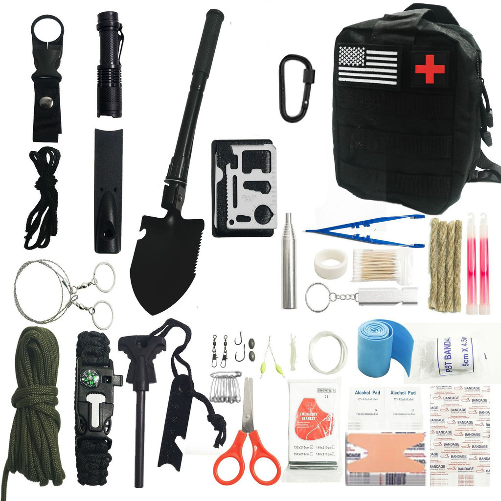 Outdoor Camping Gear camping Survival Tool Set Emergency Survival Kit Multifunctional Outdoor Surviv