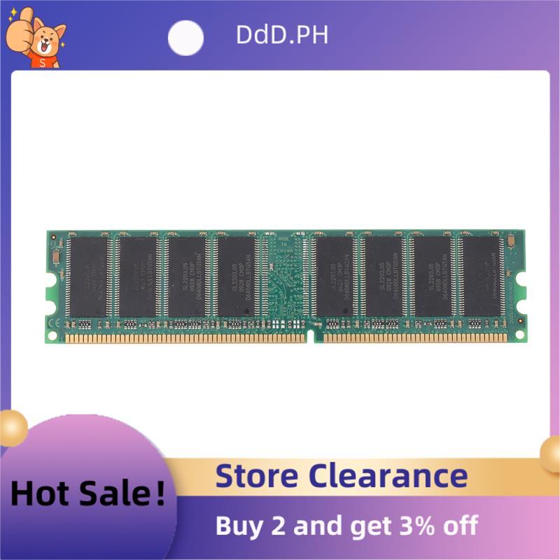 Xiede เดสก์ท็อปพีซีหน่วยความจํา Ram โมดูล Ddr 400 1Gb Pc-3200 Ddr1 184Pin Dimm 400Mhz X001