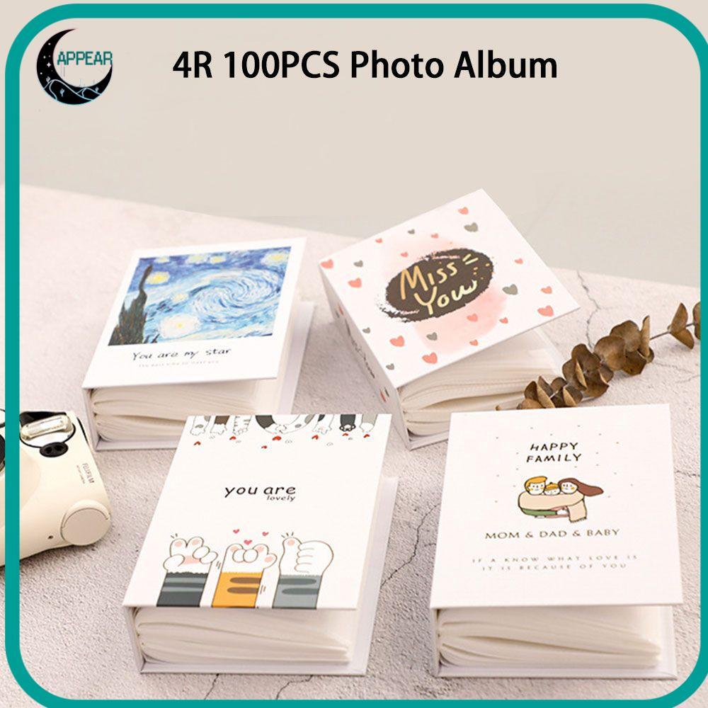 คอลเลกชันอัลบั้ม APPEAR 100 ชิ้น, อัลบั้มภาพ PVC การ์ตูน 4R, อัลบั้มภาพการ์ตูนหลากสี