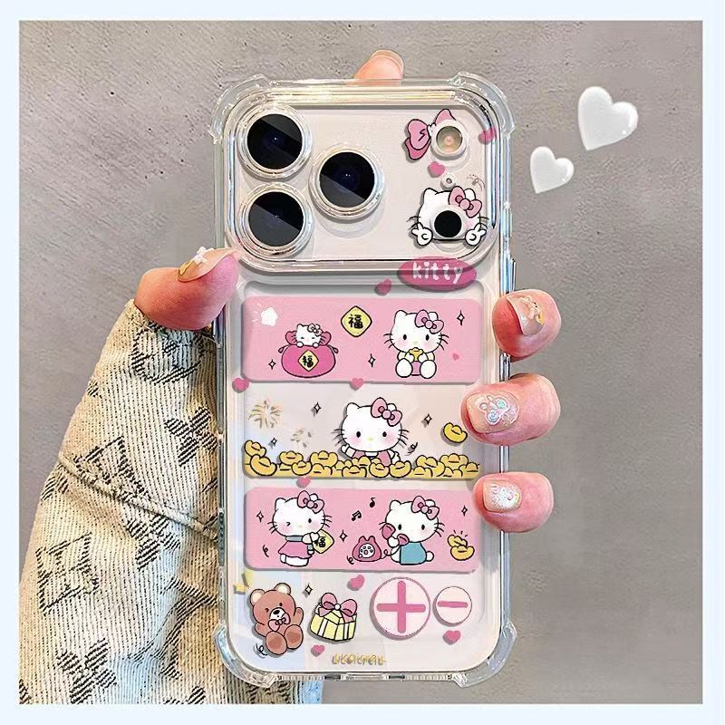 💖Quick-กันกระแทกสี่มุม เคสไอโฟน iPhone 17ProMax 16 ProMax 17 Air 15/14 Pro 14 Plus 13 12 11-ZRQSJFSTKK15