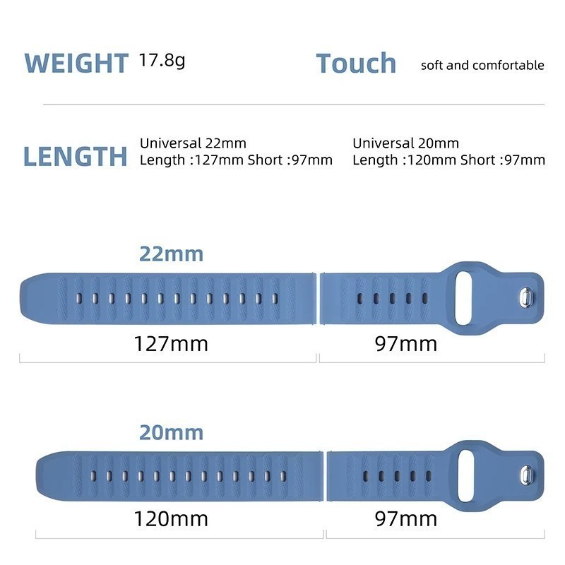 สาย สำหรับ Amazfit Active Max สายนาฬิกา สายนาฬิกา ซิลิโคน สำหรับ สมาร์ทวอทช์ - รูปที่ 2