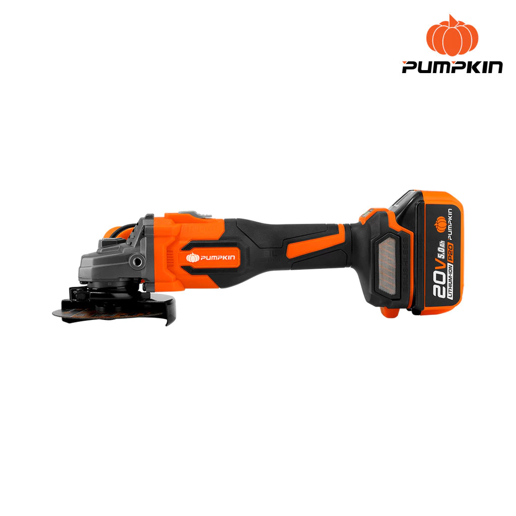 PUMPKIN เครื่องเจียร์ไร้สาย รุ่น INF-46AGCB-501K ปรับรอบได้ 4" ครบชุด50279 ตัวเปล่า50287 ลูกหมู เครื่องขัด thumbnail 3
