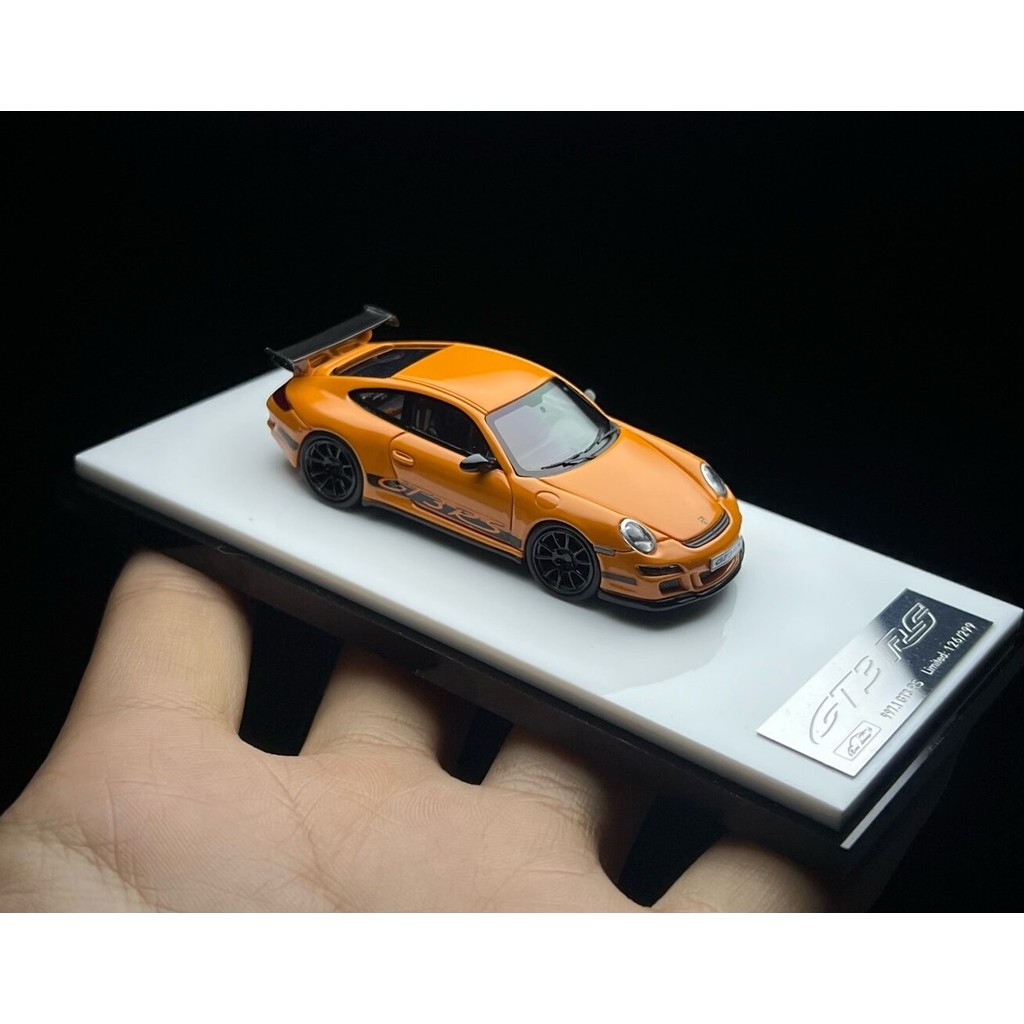 [คลังสินค้าพร้อม] Cars Lounge Cars Lounge Porsche 911GT3 RS 64 Scale Car Model Porsche 911 997. 1 GT