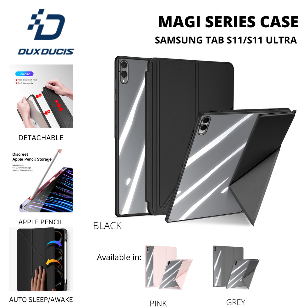 Dux Ducis Magi Case Samsung Galaxy Tab S11 Ultra / S11 Casing Flip Cover