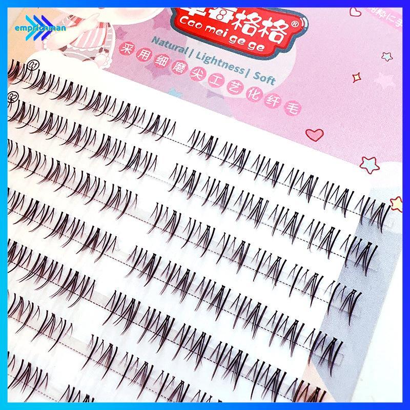 EPMN> Lower Lashes ธรรมชาติ Lower Lasheses Segmented Lower Lashes เครื่องมือแต่งหน้าขนตาใหม่