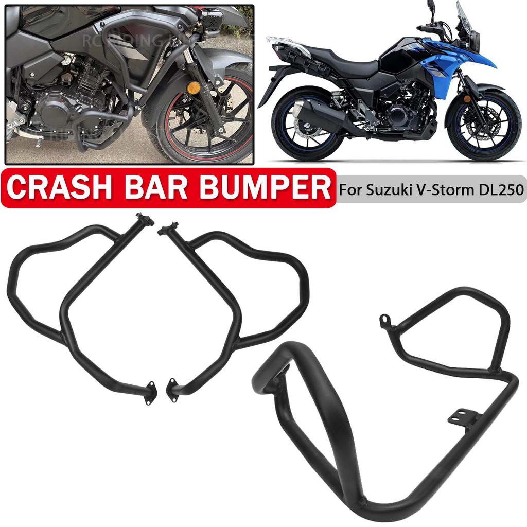 OT ﻿Motorcycle Frame Upper Lower Cover Bumper For Suzuki V-Storm DL250 DL 250 DL 250DL Engine Guard 