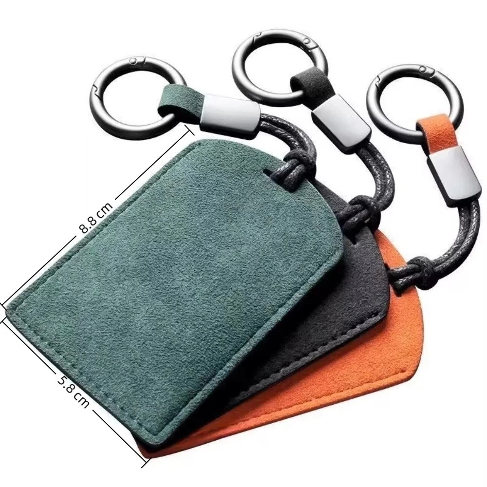IMIHAN1 รถ NFC Card Holder,มินิหนังแท้Key Cover,Light Luxury License NFC PVC Card Cover Flip Suede Coverอุปกรณ์เสริมอัตโนมัติ thumbnail 3