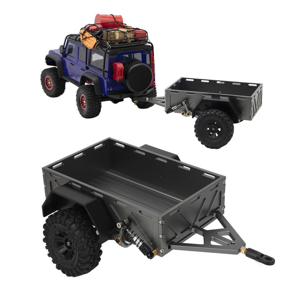 Jiabo RC Car Trailer ยางกันสนิมสําหรับ Traxxas TRX4M ( 1)