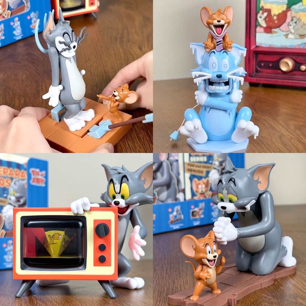 52TOYS TOM และ JERRY Cat และ JERRY Hardhouse ยากความยากลําบาก Series Mystery Box ของเล่นเด็กของขวัญต