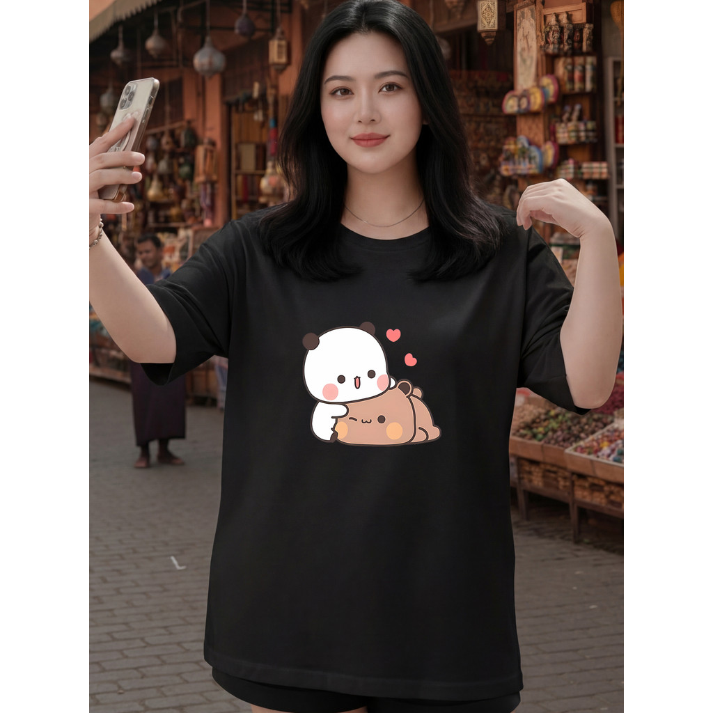 2Y909 [AIYOU] เสื้อยืดผู้หญิง Baju T เสื้อ Perempuan PLUS ขนาดสไตล์เกาหลี Wanita Crop Top เสื้อผ้า S