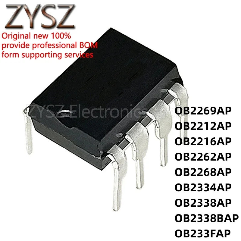 5PCS OB2269CAP 2212 2216 2262 2268 2334AP 2338BAP 233FAP DIP8 ชิป ic