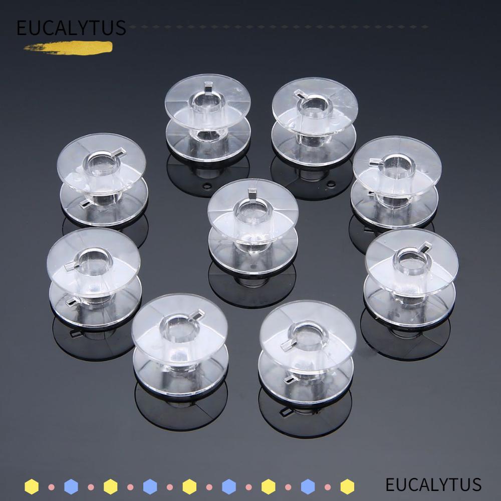 EUCALYTUSTH 10/30 ชิ้นด้าย Bobbin DIY เครื่องแต่งกายเย็บผ้า|ที่ใส่เก็บของ แกนม้วนผ้าลินิน