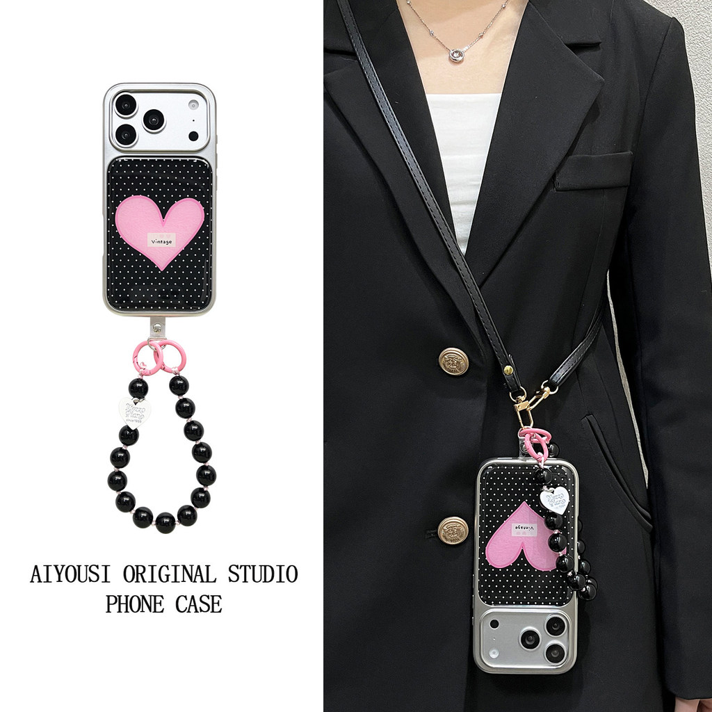 DSN763 สําหรับ iphone กันกระแทกเกาหลีน่ารักเคสโทรศัพท์ 17PRO 18 17 16 ProMax /15 Pro max 16plus 14 13pro max 16pro 12pro 11XRDetachable Lanyard ผู้หญิงการ์ตูน Art ins สายคล้องสําหรับสาว