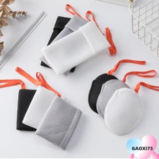 GAOXI75 ถุงตาข่ายโฟมสบู่, ถุงสบู่ขัดผิวฟองอาบน้ํา, ฟองน้ําสบ…