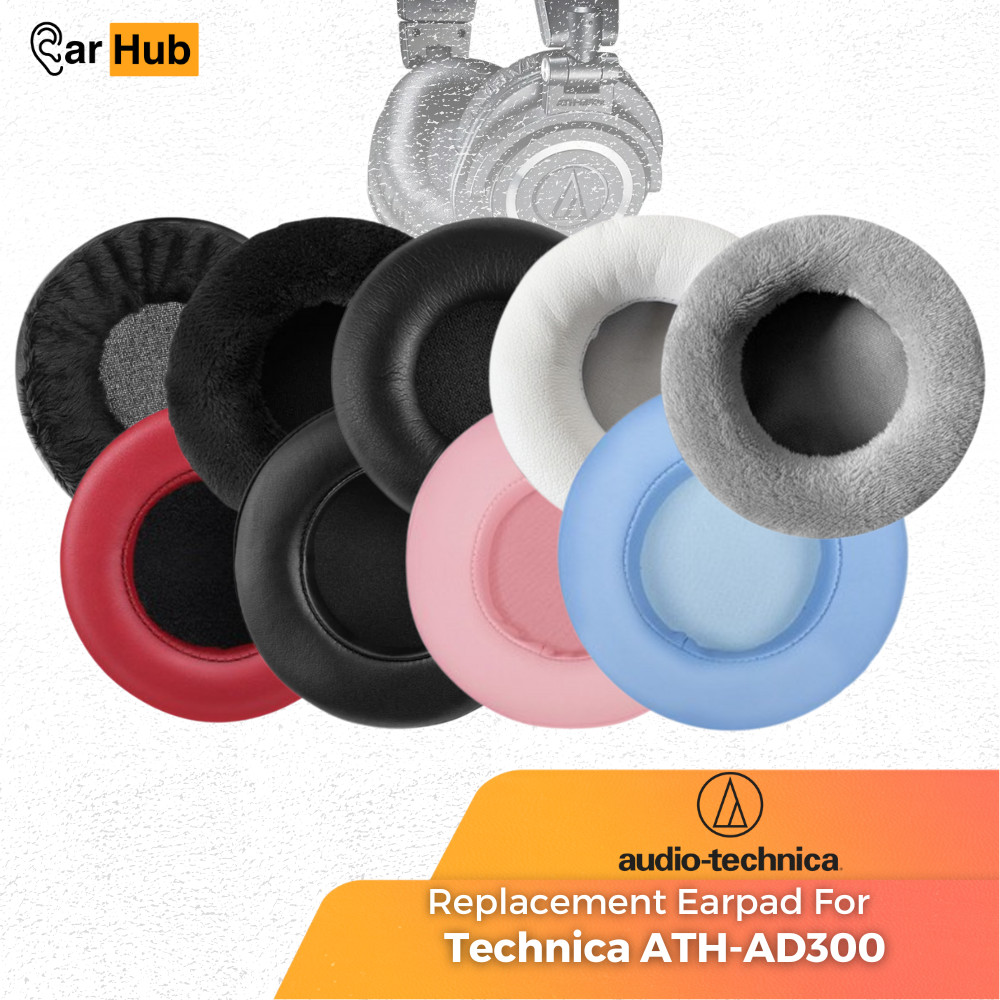 Earpad Ear Cushion Earcup Technica ATH-AD300 ATH AD300 AD 300 แผ่นโฟม