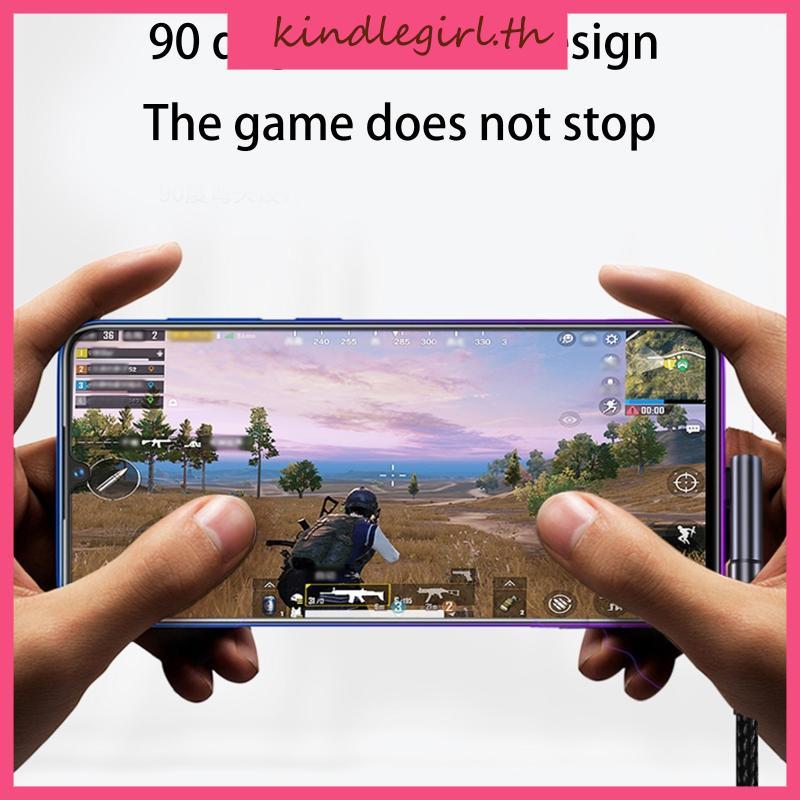 KING 90 องศามุมขวา Type C อะแดปเตอร์หญิง Type C 90 องศา Type C ปลั๊กอะแดปเตอร์ขยายสําหรับโทรศัพท์