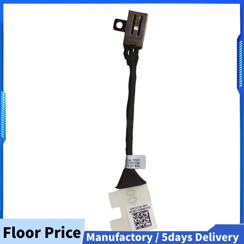 3510 แล็ปท็อปชาร์จ Flex Cable 0N8R4T DC Power Jack Cable อะไหล่ 1 ชิ้น