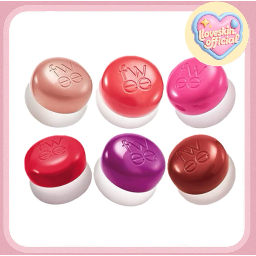Fwee Lip&Cheek Blurry Pudding Pot 5g ลิปและบลัช