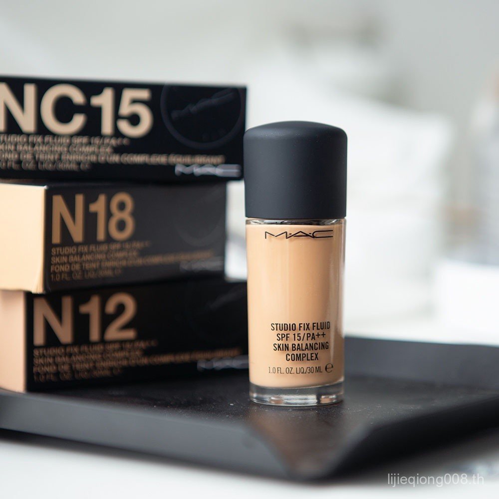 แม่⠀Studio Fix Fluid Foundation 30ML SPF15 PA++ N18 # N12 # NC15 # NC20 รองพื้นชนิดน้ํา คอนซีลเลอร์ 