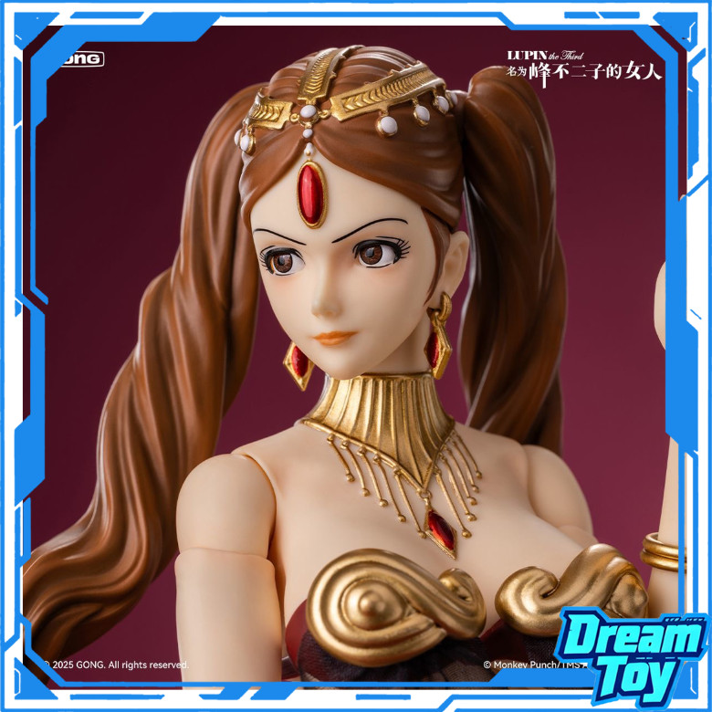 GONG 1/12 Scale Fujiko Mine Action Figure - Lupin the Third: The Woman เรียกว่า Mine Fujiko