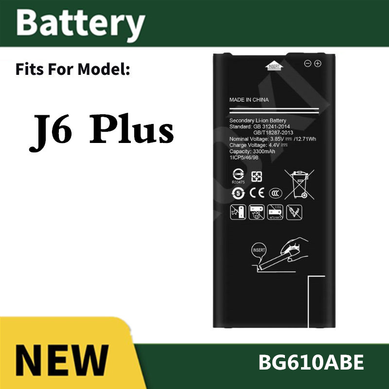 แบต Samsung J6 Plus แบตเตอรี่ Battery