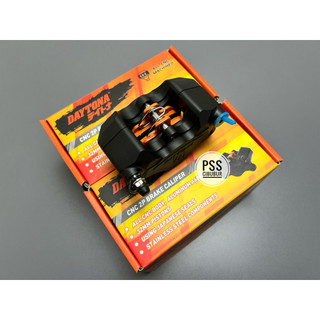 KALIPER DAYTONA 2 PISTON UNIVERSAL DEPAN/ BELAKANG MIO BEAT VARIO NMAX NINJA STYLO PCX ADV PN 5668 ( KALIPER ONLY NON BREKET ) .