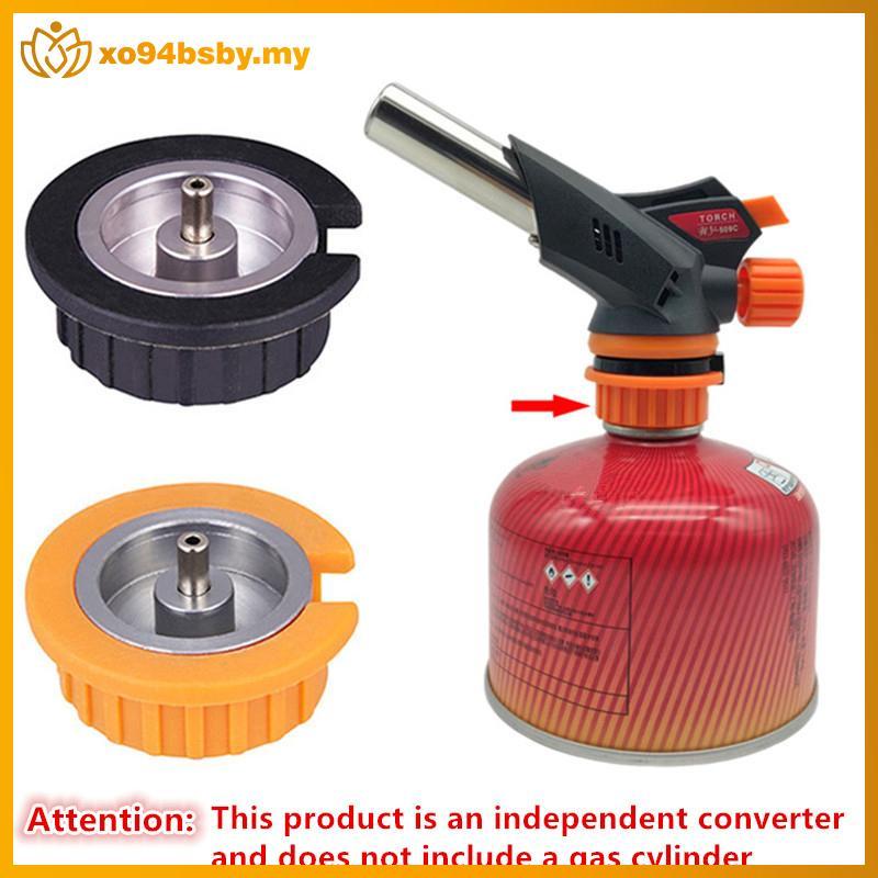 Xo94bsby Outdoor Camping Gas Tank Adapter Cassette Interface Spiral Gas Tank Adapter Cassette Adapte