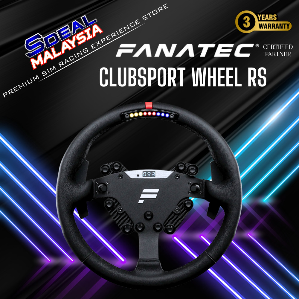 FANATEC CLUBSPORT STEERING WHEEL RS