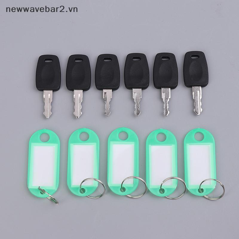 ใหม่ 2 ชิ้น 007 Key 002 Key Master Suitcase Lo Keyspatible พร้อมรหัสผ่านกระเป๋าเดินทาง TSA Los