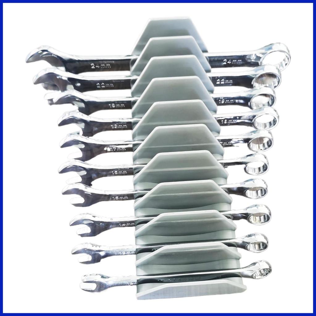 ประแจสําหรับกล่องเครื่องมือกล่องเครื่องมือกล่องเครื่องมือ Widget 10-Slot Rack ถาดกรณี Driver Extensi