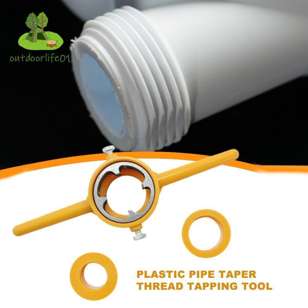 6 ชิ้น/เซ็ต NPT Thread Tap Die PVC/NPT Thread Maker เครื่องมือ 1/2 3/4 1 นิ้วท่อ Threader เครื่องมือ