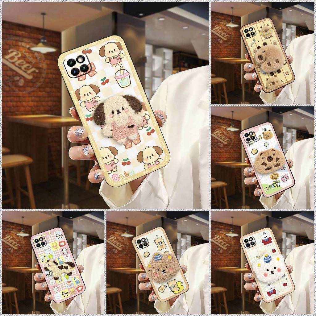 SAMSUNG ซิลิโคนกันกระแทกเคสโทรศัพท์สําหรับSamsung Galaxy A22 5G/SM-A226B/A22S/Buddy Anti-knock Dirt-