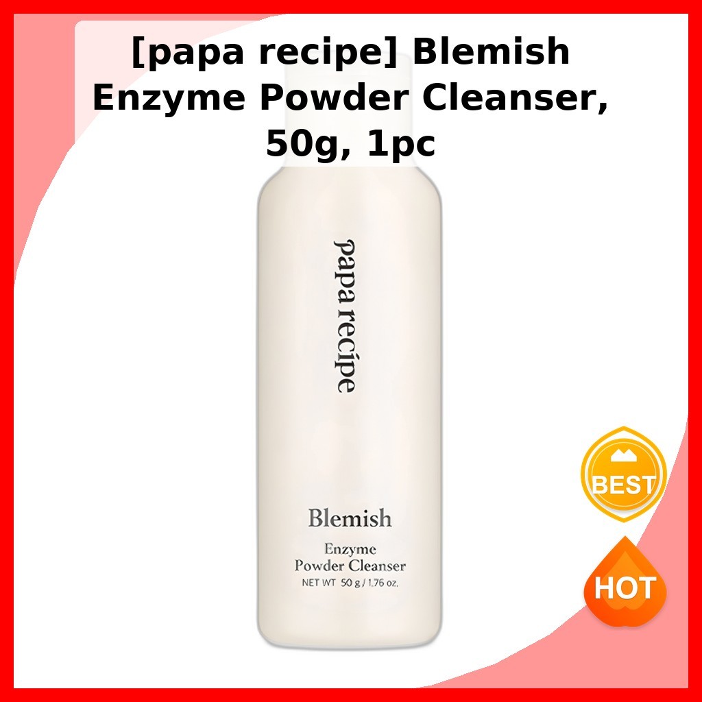 [สูตรพ่อ] Blemish Enzyme Powder Cleanser, 50g, 1pc / Korean Cleanser Powder / Enzyme Foam by ParksPi
