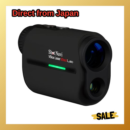 Direct From Japan Shot Navi Golf Laser Distance Measuring Instrument Voice Laser Red Leo Visibility 