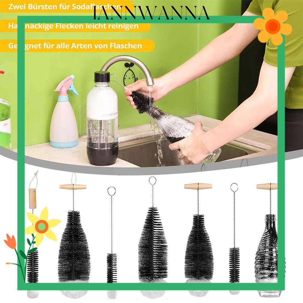 IANNWANA Soda Stream Bottle Brush คุณภาพสูง Multi-functional Kitchen Cleaning Tool แปรงทําความสะอาด