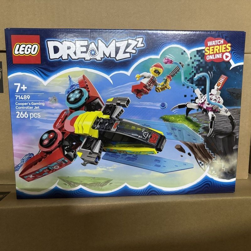 LEGO LEGO 71489 Dream City Hunter Series เกมแพดของ Cooper และบล็อกตัวต่อเครื่องบิน Jet