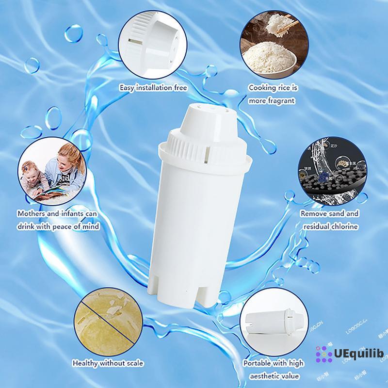 Uequilib 1 ชิ้นสําหรับกรองน้ําประปาตลับกรองเปลี่ยนเหยือกสําหรับน้ําดื่มสําหรับ 107007 Coffee Machine