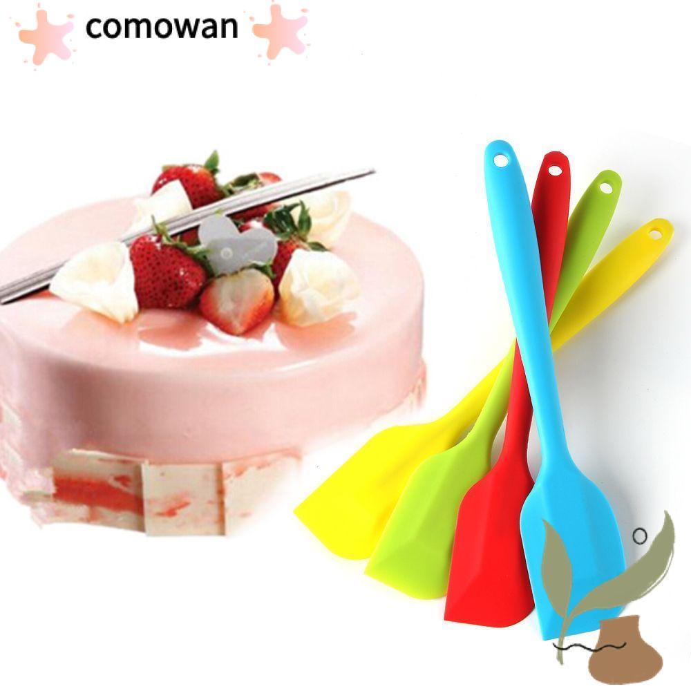 COMOWAN Pastry Scraper เครื่องมือทําอาหารซิลิโคนแม่พิมพ์อบเนย