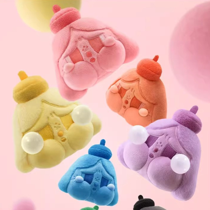 P POPMART CRYBABY Tears Launch Plan Series Mystery Box จี้ตุ๊กตา