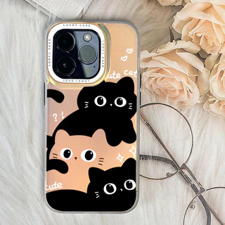 เคสไอโฟน16 สำหรับ IPhone 11 17 Air 15 13 14 12 Pro Max 16 Plus/Pro 7/8 XR X XS SE 2 3 เคส TPU นุ่มลาย เล็กๆ น่ารัก 039