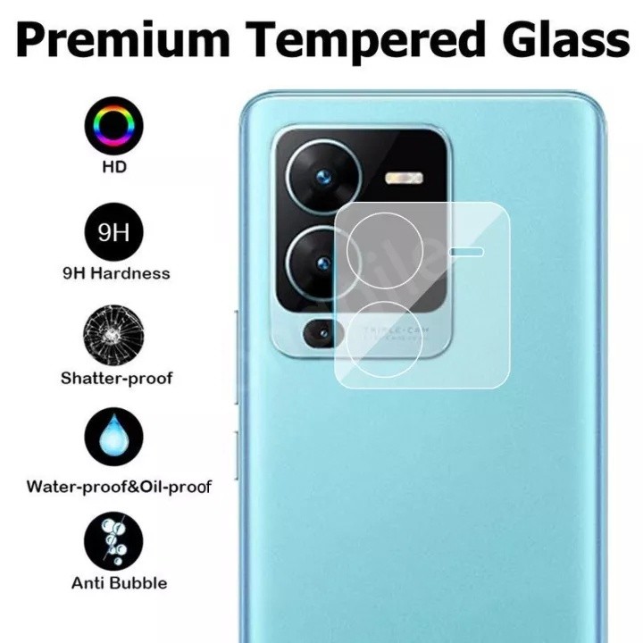 ส่งจากไทย ฟิล์มกระจกกล้อง ฟิล์มกันรอยกล้อง กันกระแทก ฟิล์มกล้อง Vivo V30E Y28 V25 5G/Y02S/Y30 5G/T1 