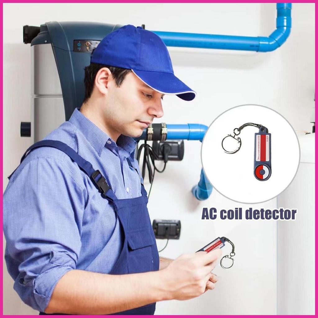 Coil Tester AC Circulation Pump Rotation Tester Detection Key Ring Tool Heavy-Duty High-Precision Co