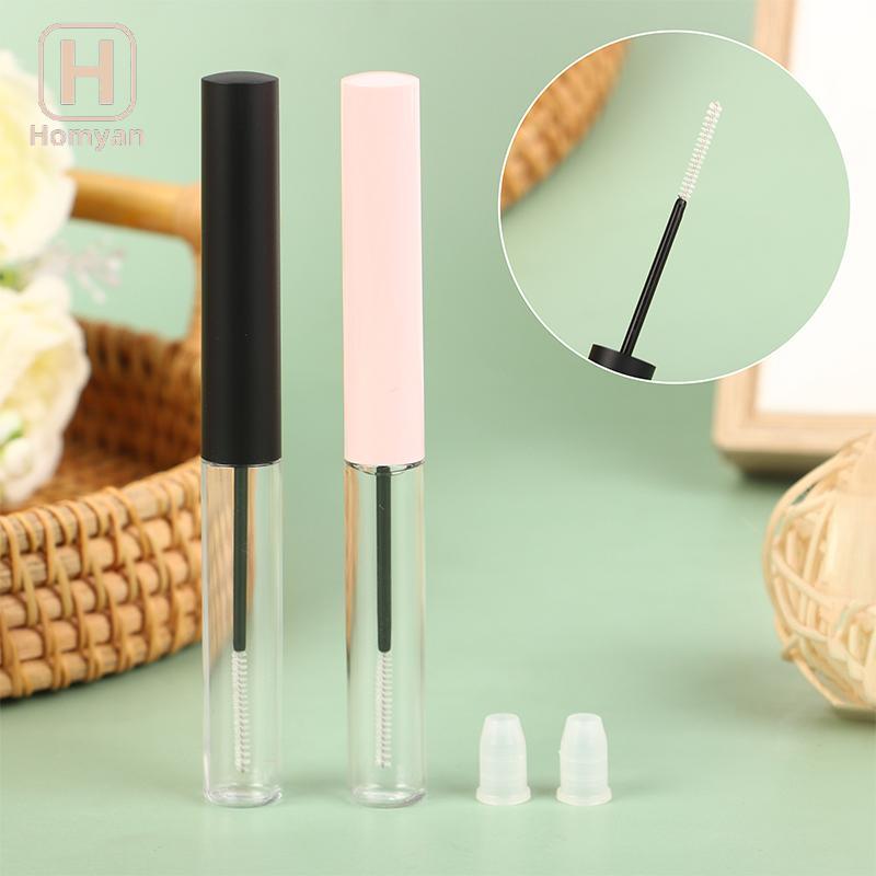 Tianyuaneee 5ML Ultra Fine แปรงที่ว่างเปล่ามาสคาร่าหลอด Liquid Eyeliner มาสคาร่าขวดขนตา Elongation รีฟิลเครื่องสําอางคอนเทนเนอร์ Well
