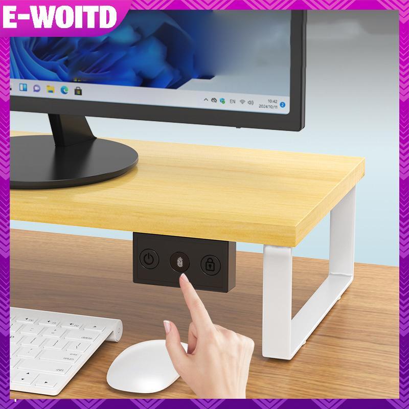 E-WIOTD USBputer สแกนลายนิ้วมือปุ่มสวิทช์ปิด Security Key Reader สําหรับ Windows Hello แล็ปท็อป PC ส