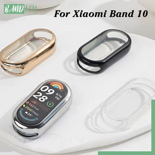 เคสปกป้องแบบนิ่ม for Smartwatch Xiaomi Band 10 Miband กีฬาป้องกันหน้าจอ อุปกรณ์เสริมป้องกันกันชน for Mi Band 10 NFC